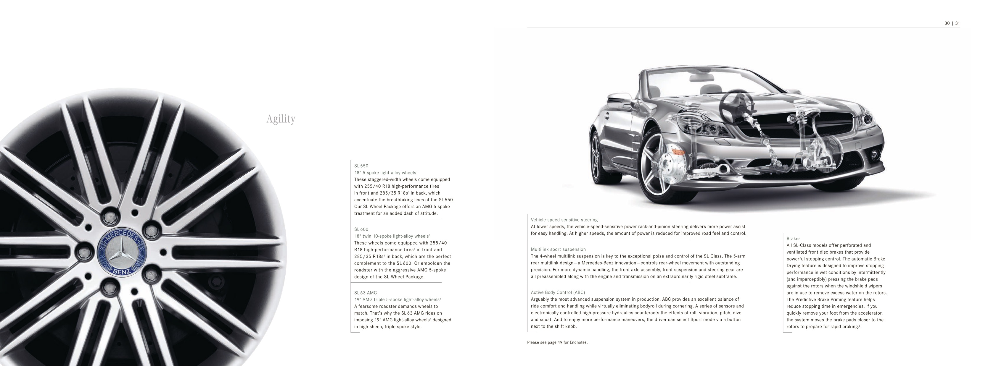 2009 Mercedes-Benz SL Brochure Page 5